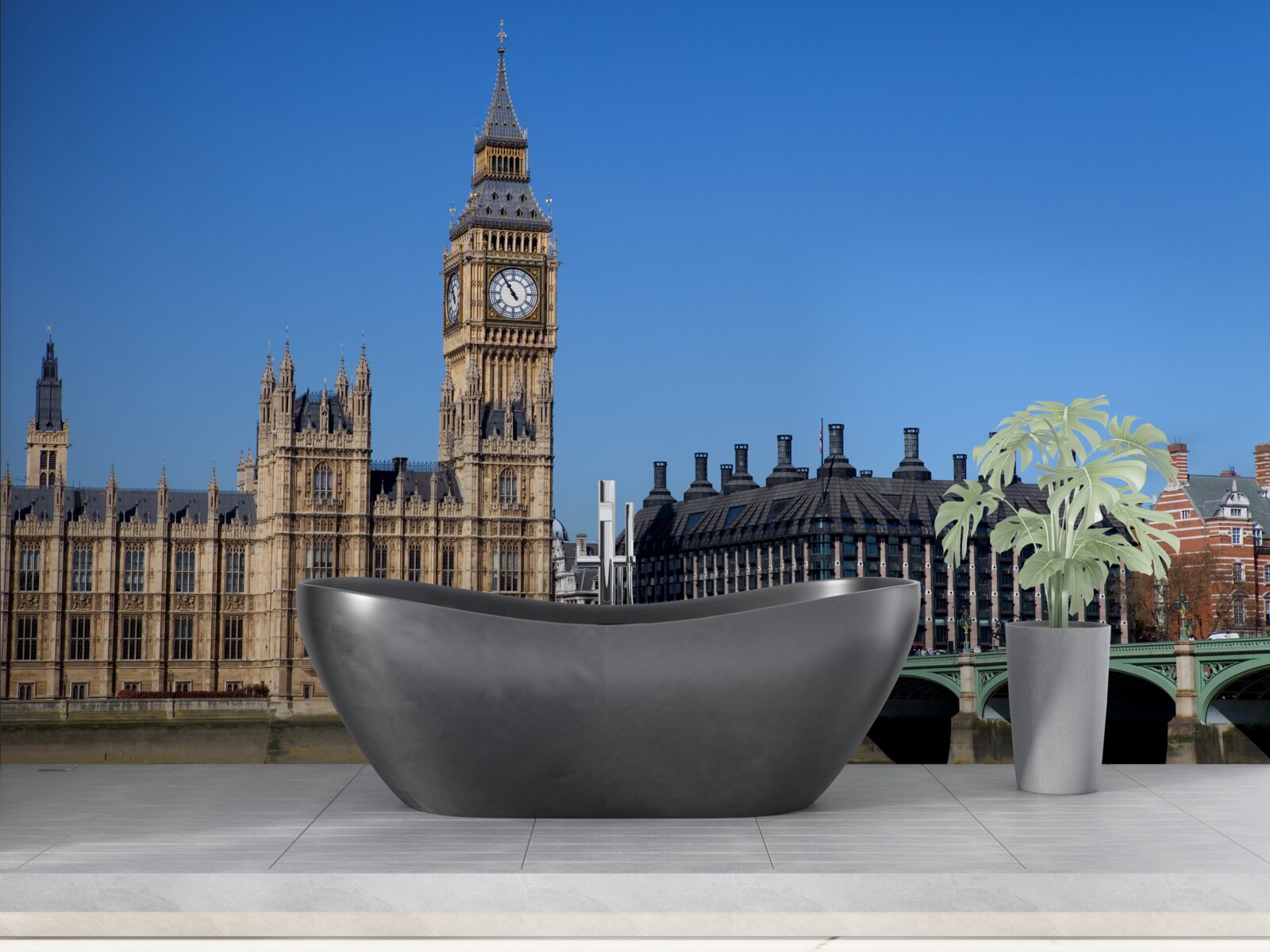 Fotobehang het parlement en big ben zijn in engeland