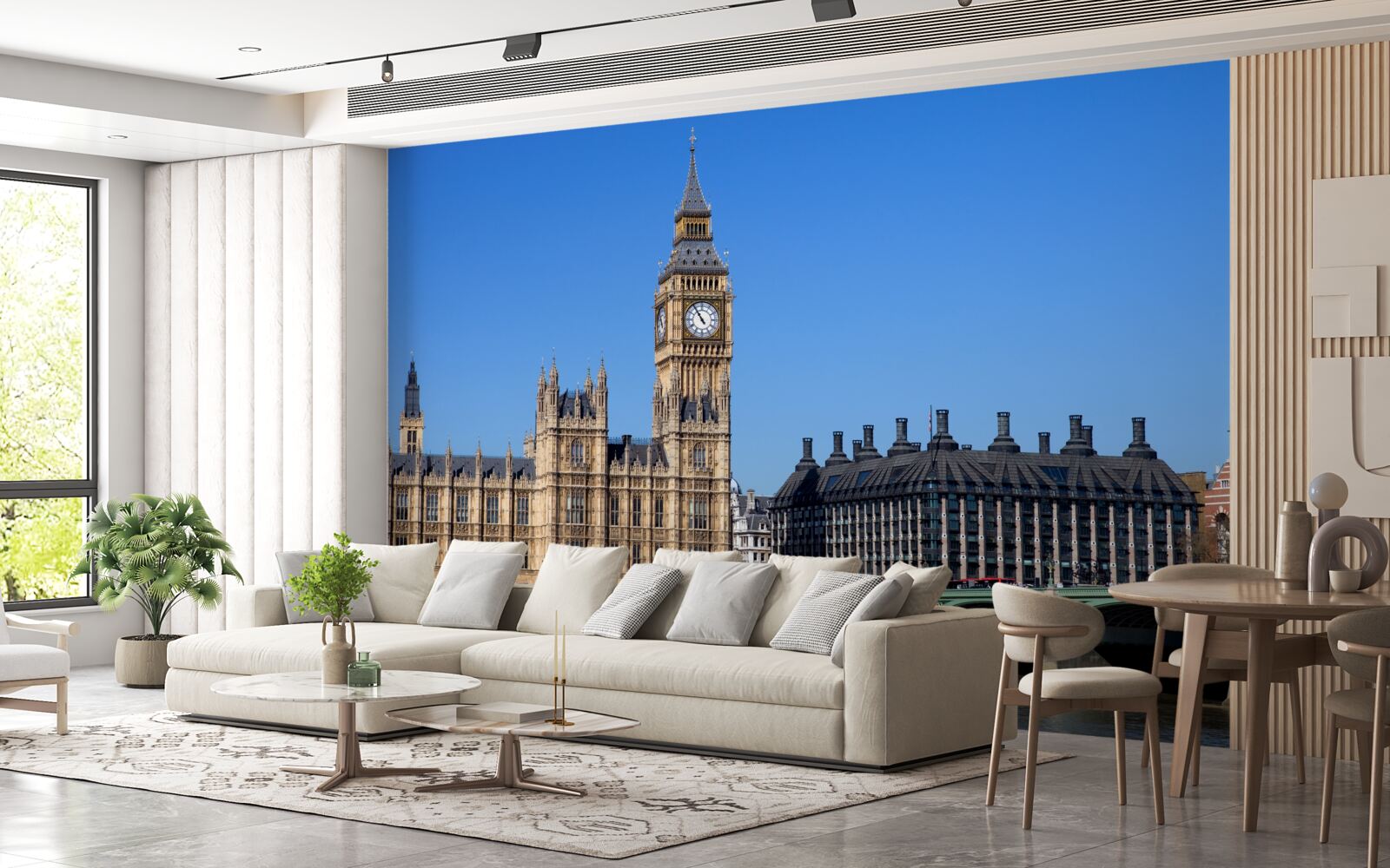 Fotobehang het parlement en big ben zijn in engeland