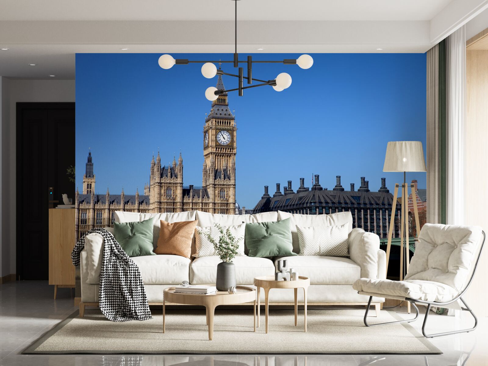 Fotobehang het parlement en big ben zijn in engeland