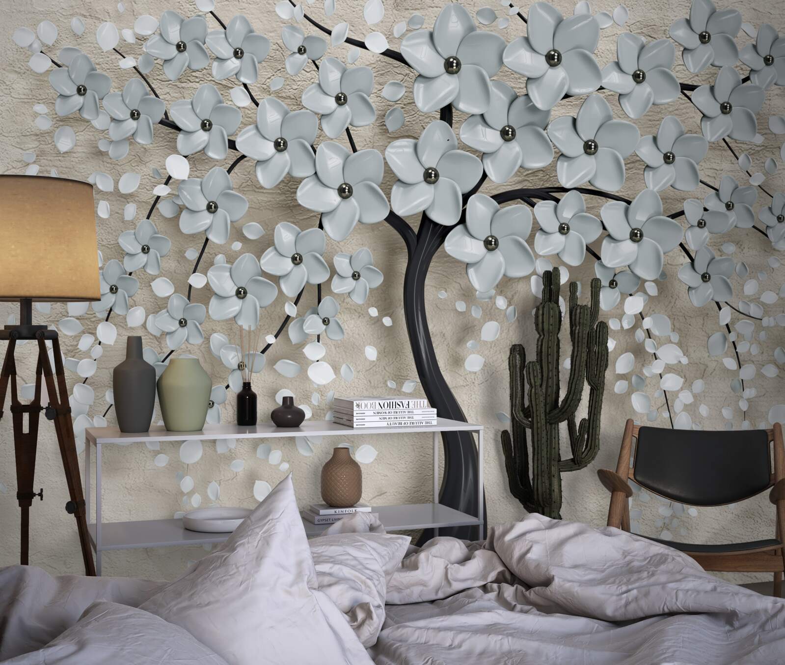 Fotobehang weelderige boom