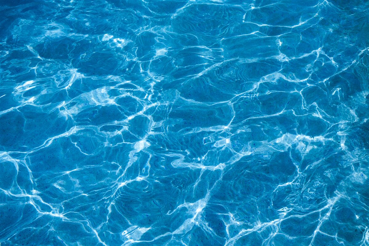 Fotobehang zonneschijn op het water