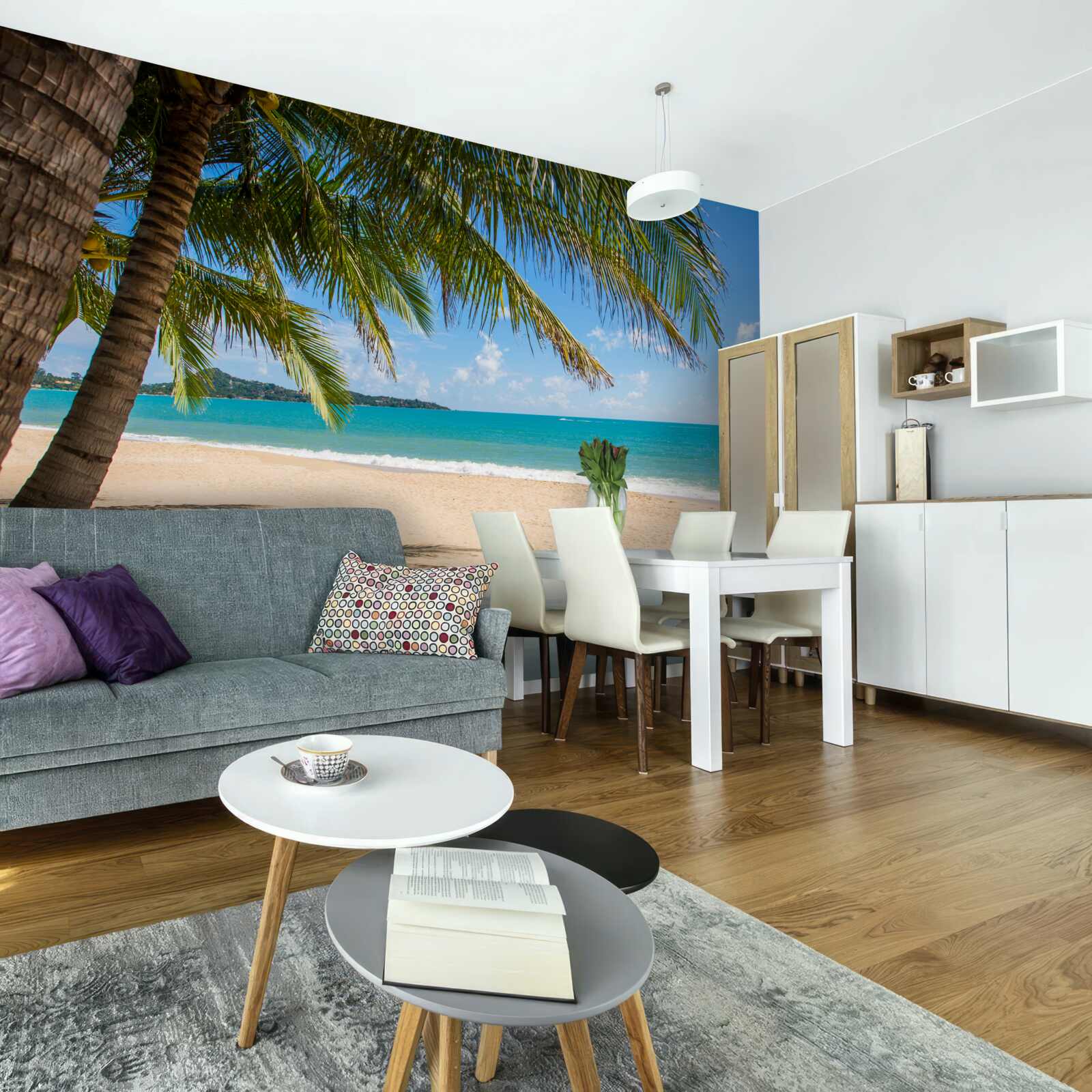 Fotobehang afgelegen droomstrand