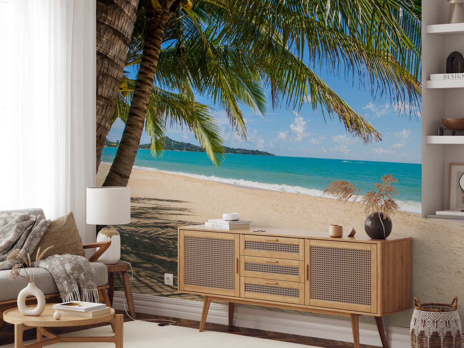 Fotobehang afgelegen droomstrand