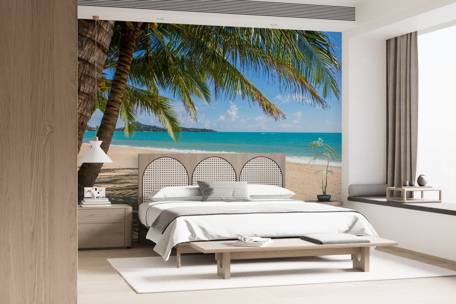 Fotobehang afgelegen droomstrand