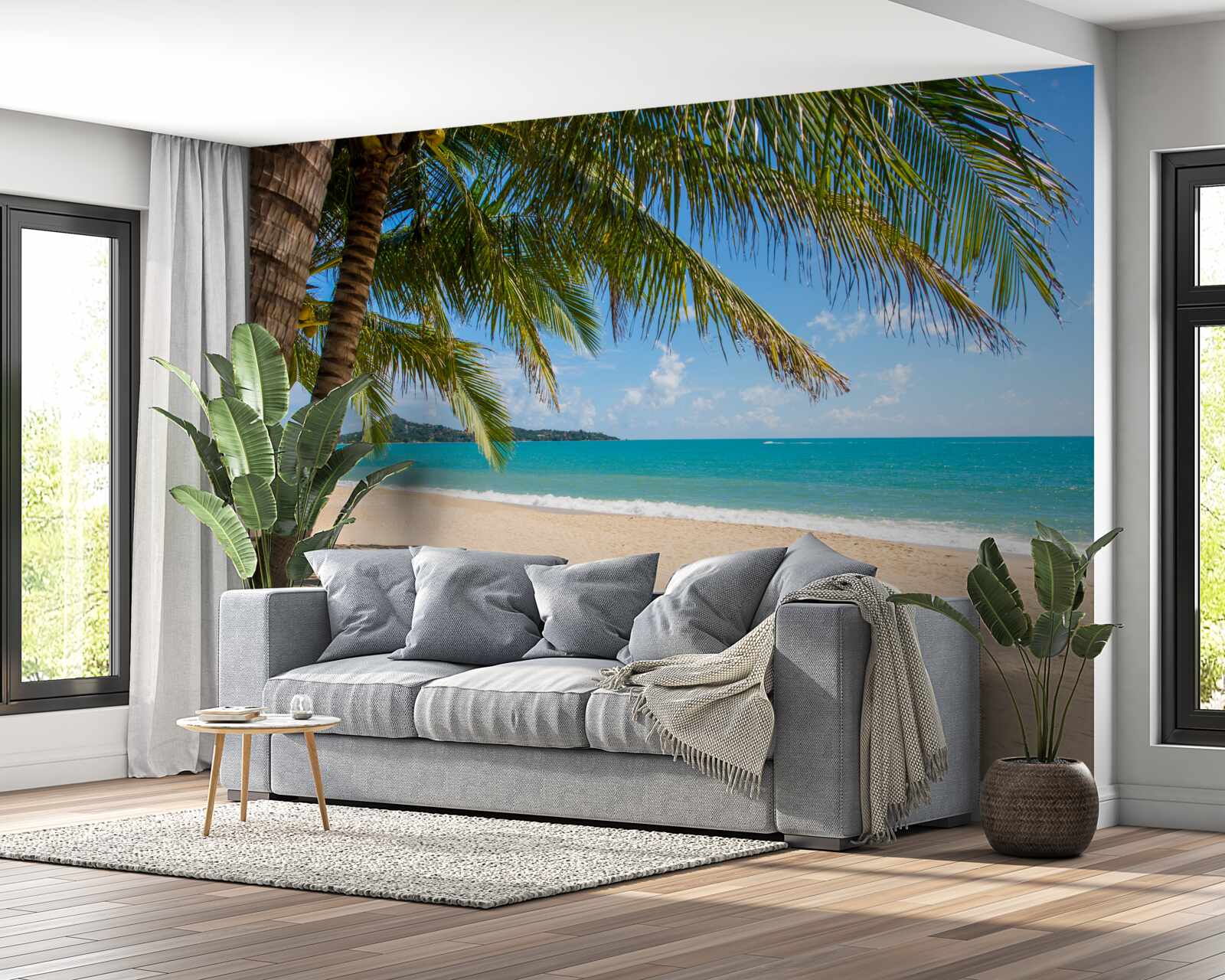 Fotobehang afgelegen droomstrand