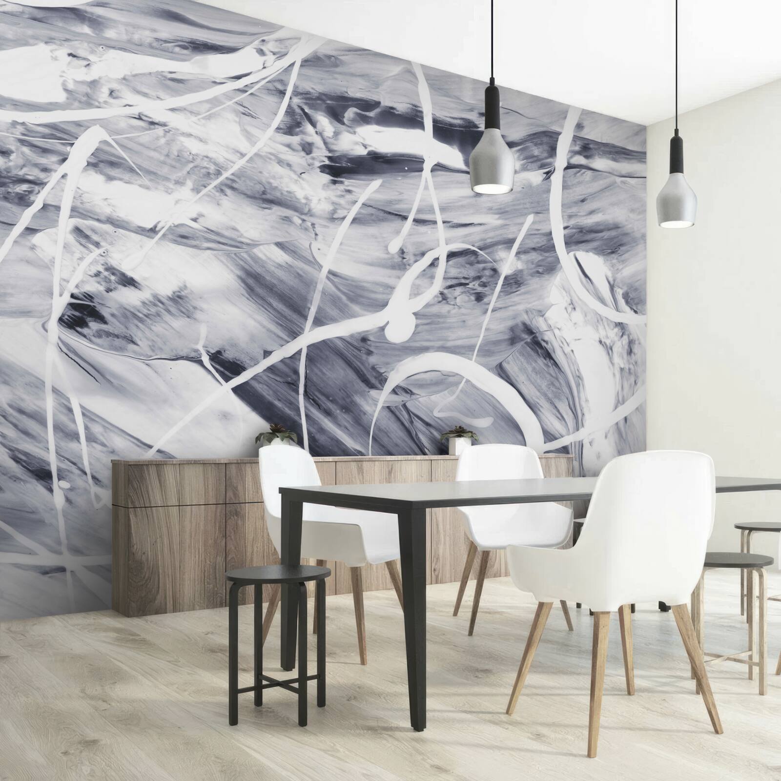 Fotobehang textuur in een abstracte stijl