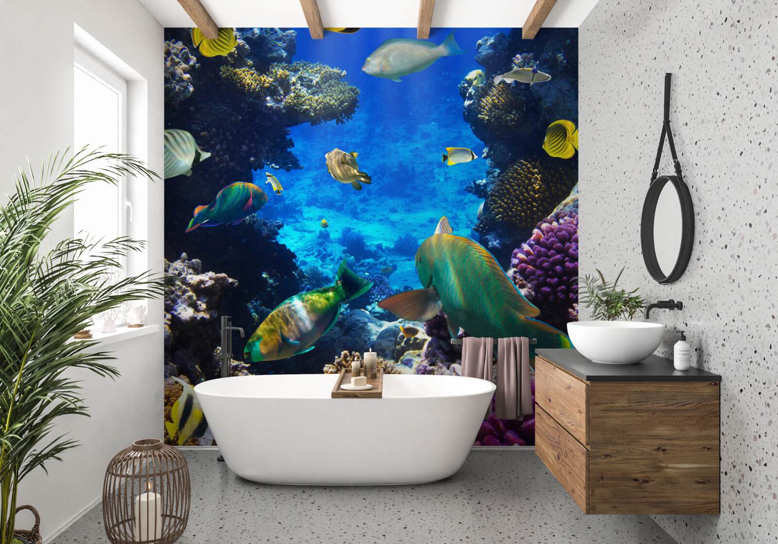 Fotobehang de mysterieuze diepten van de oceaan