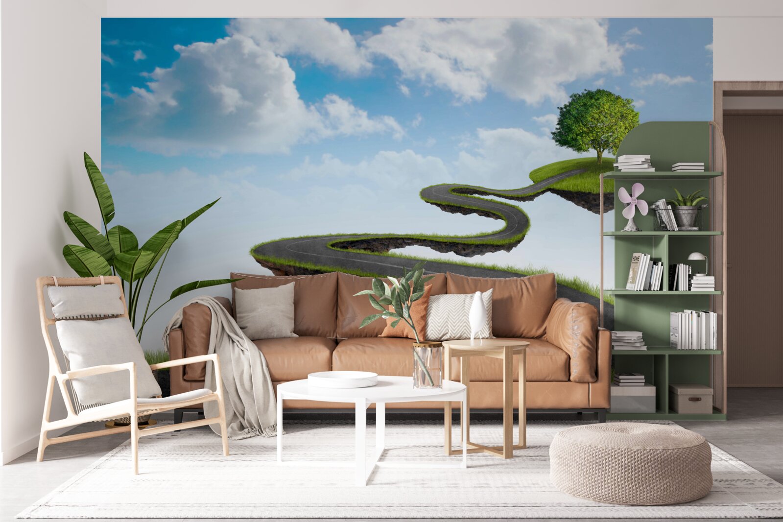 Fotobehang de levensreis van een persoon