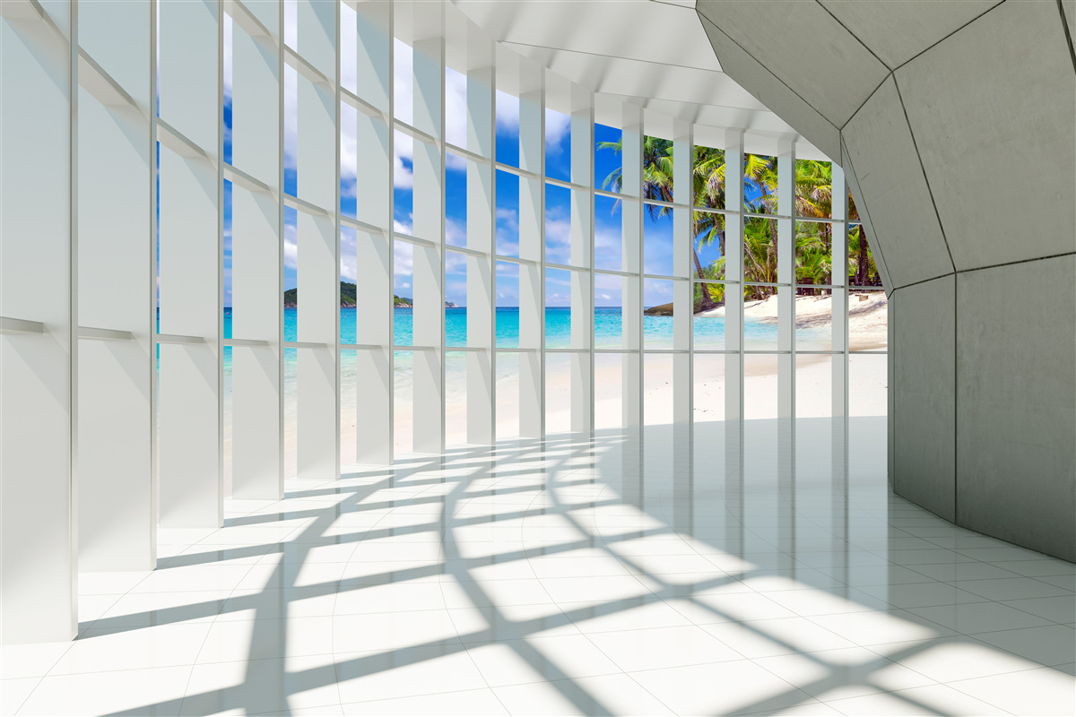 Fotobehang lichte glans