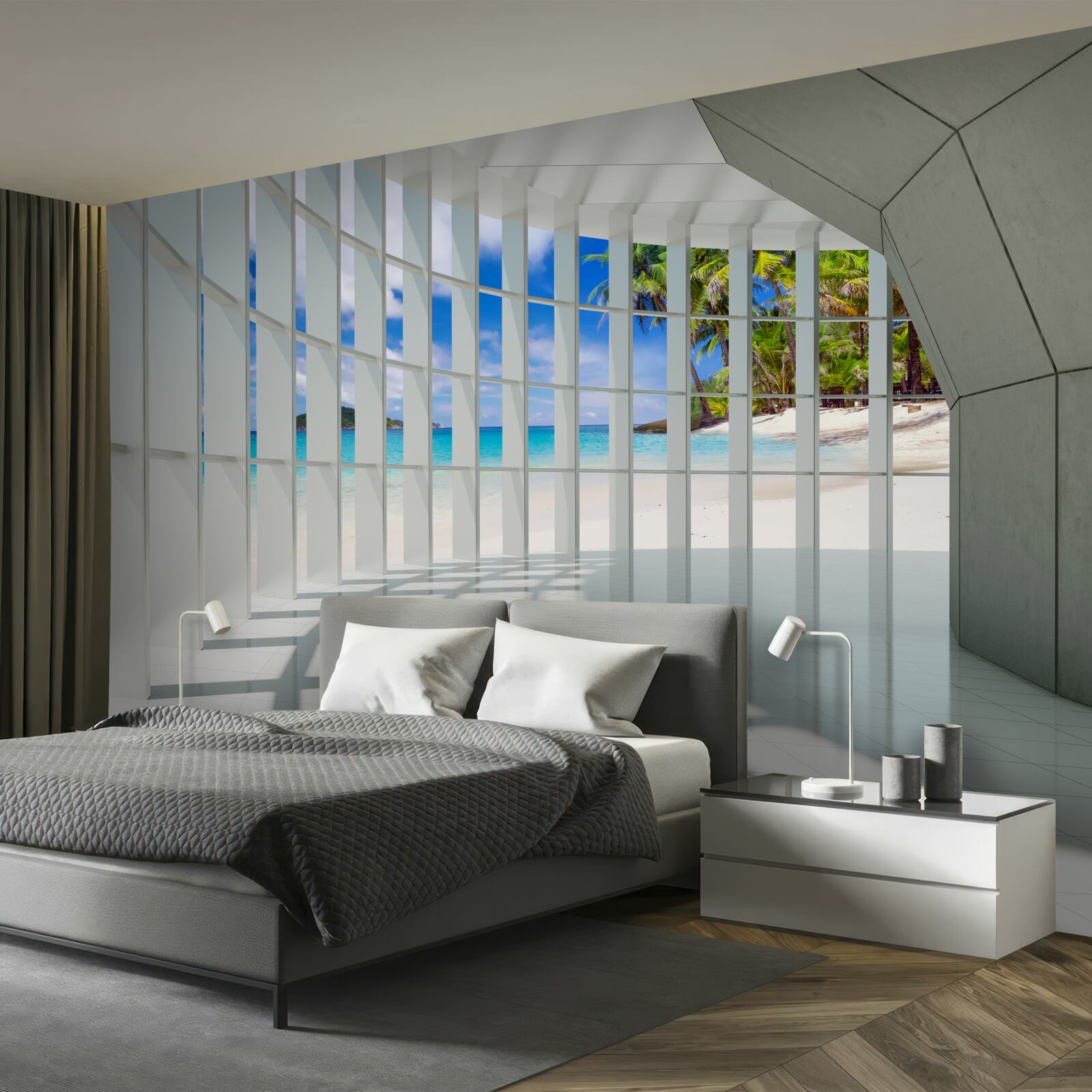 Fotobehang lichte glans