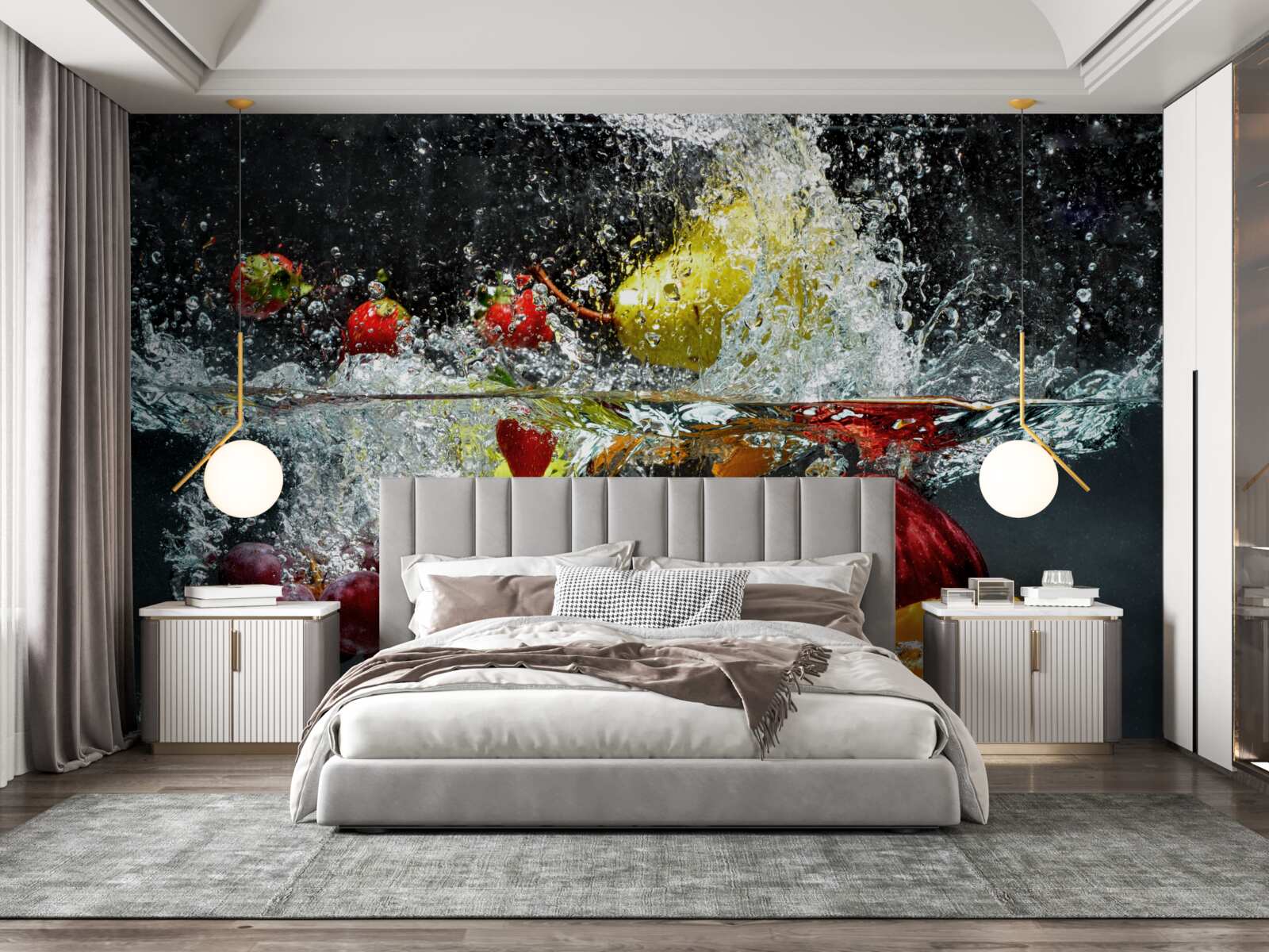 Fotobehang vloeibaar fruit