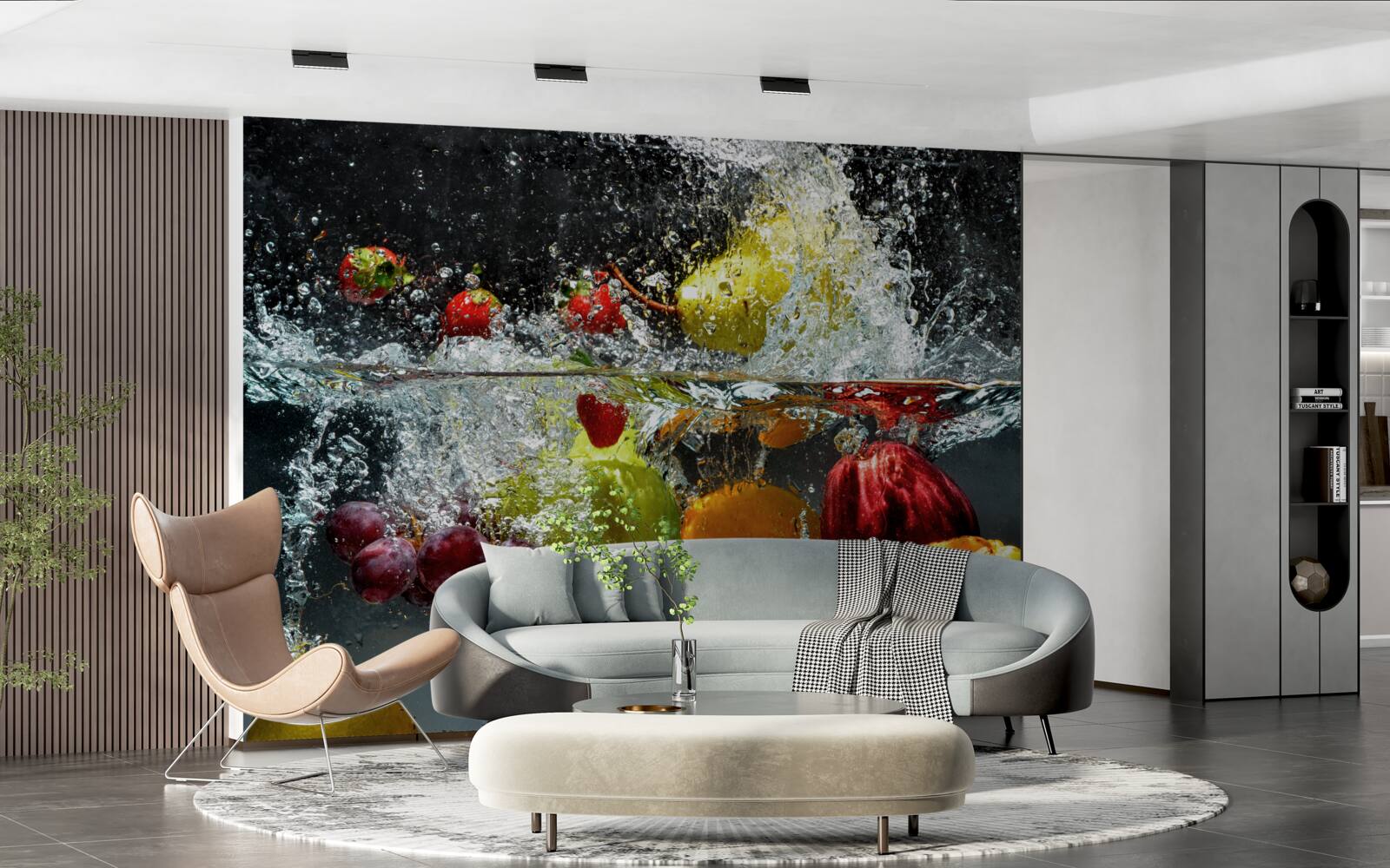 Fotobehang vloeibaar fruit