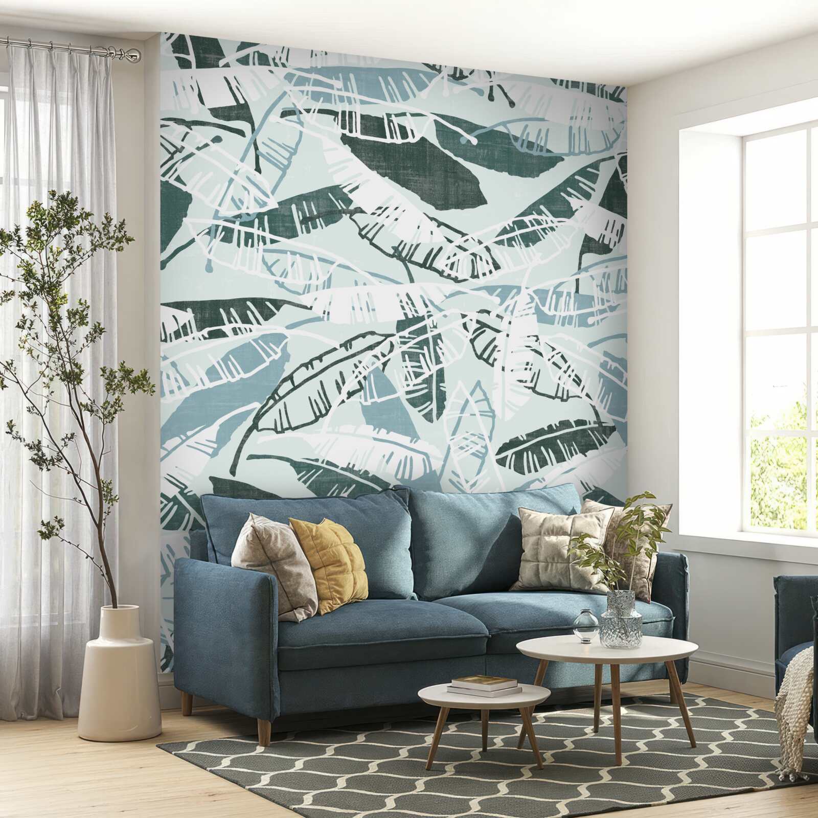 Fotobehang ongewone verenpatronen