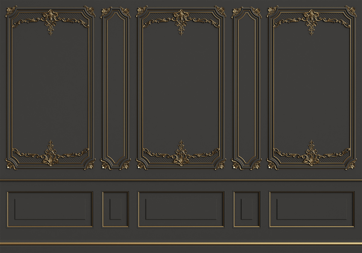 Fotobehang traditionele binnenmuur