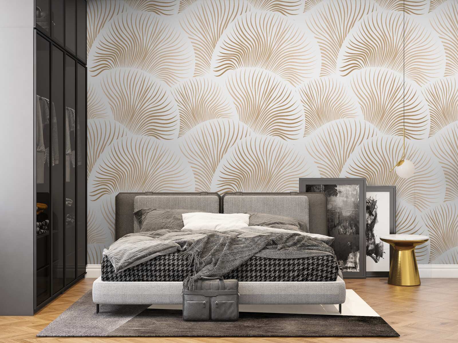 Fotobehang heldere koralen