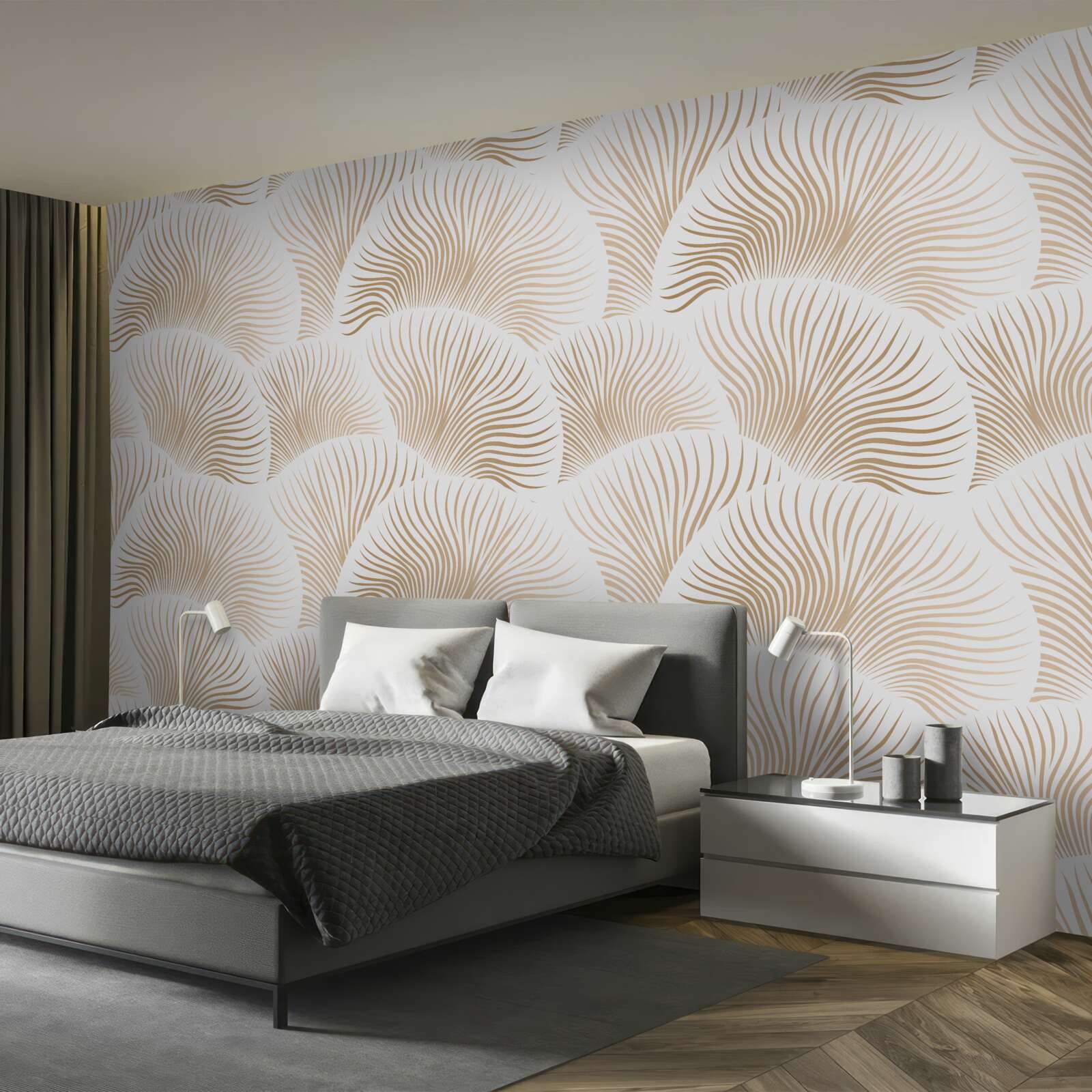 Fotobehang heldere koralen