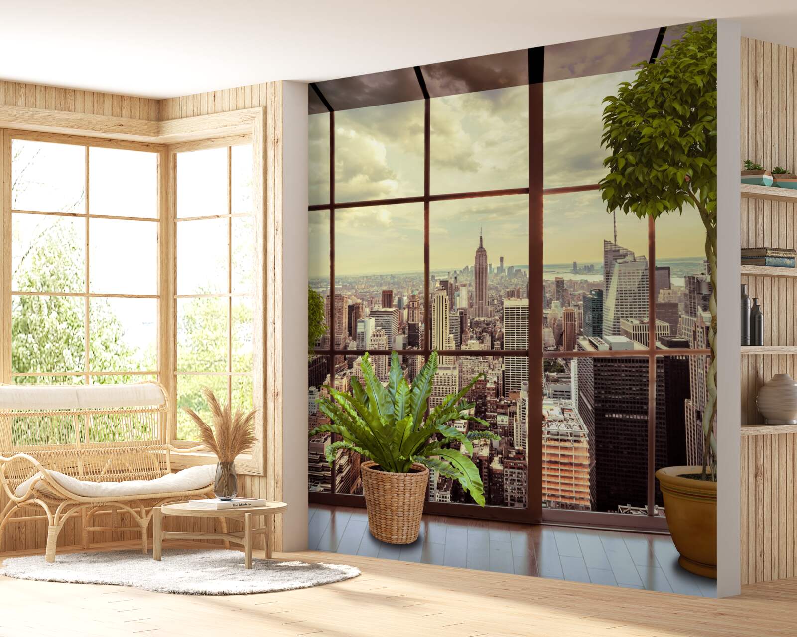 Fotobehang het prachtige landschap van new york