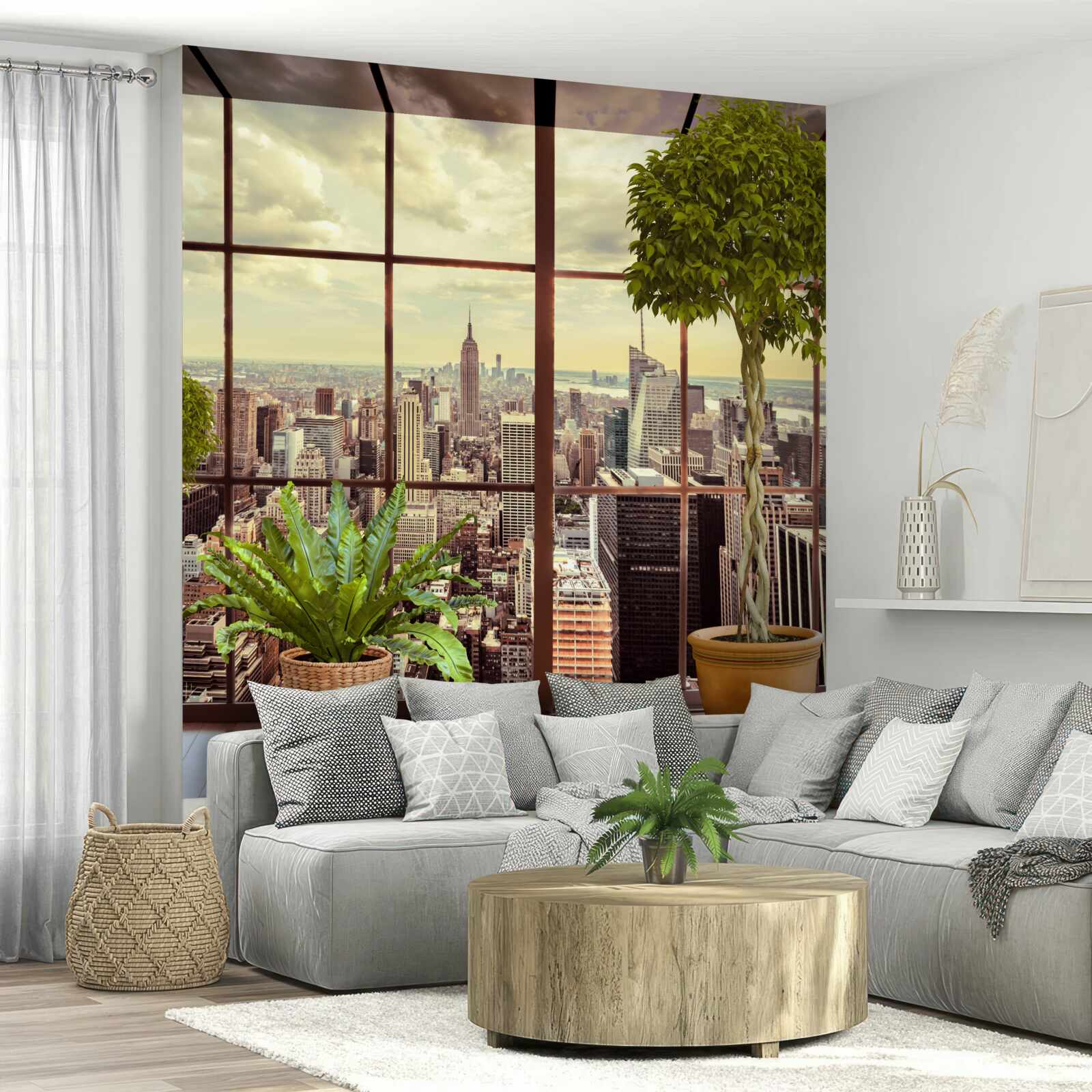 Fotobehang het prachtige landschap van new york