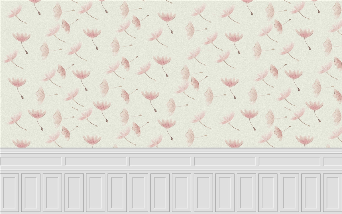 Fotobehang pampagras