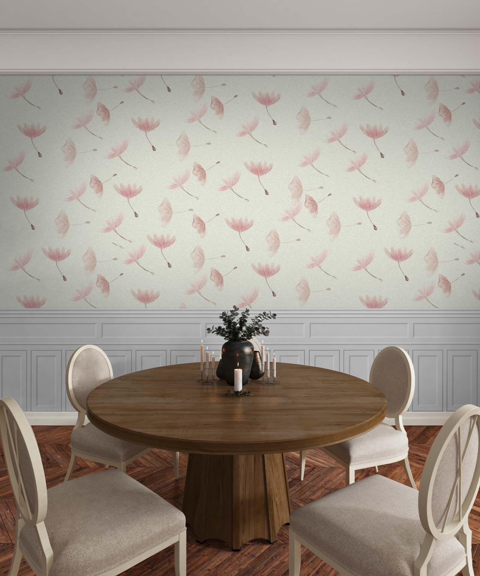 Fotobehang pampagras