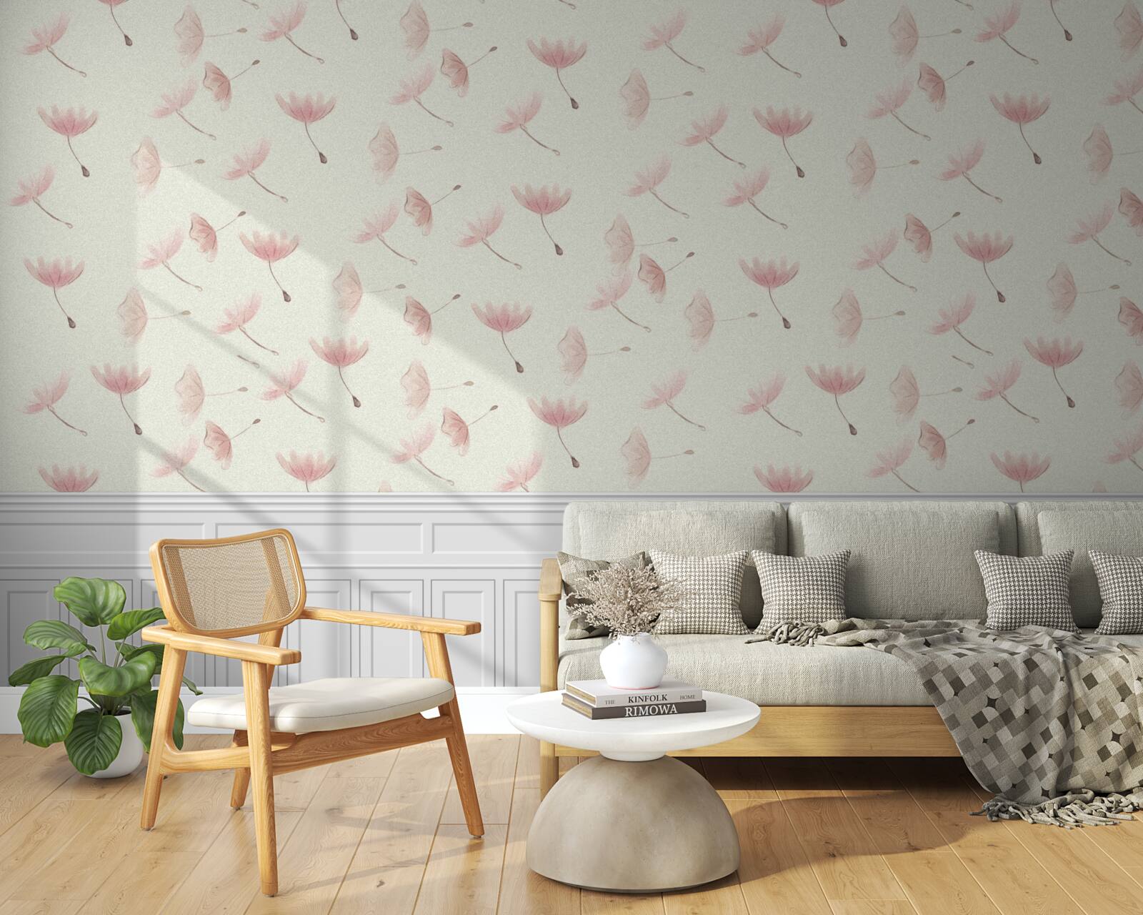 Fotobehang pampagras