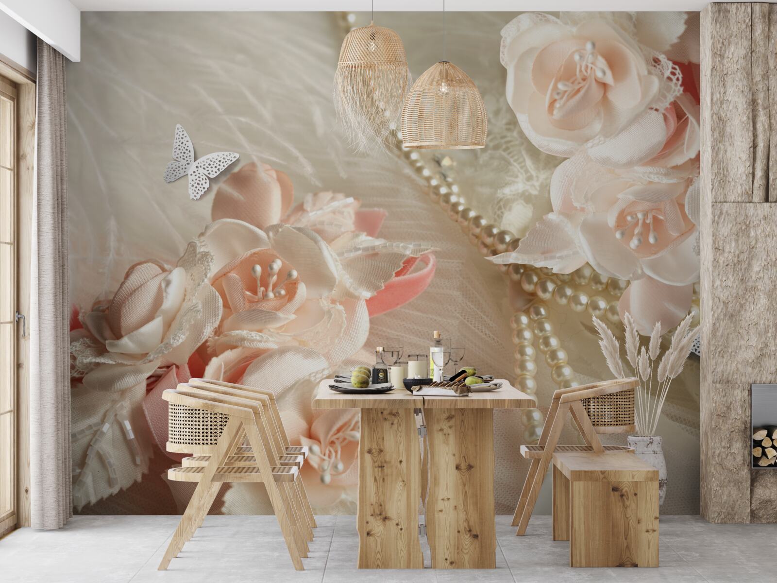 Fotobehang bruidsset