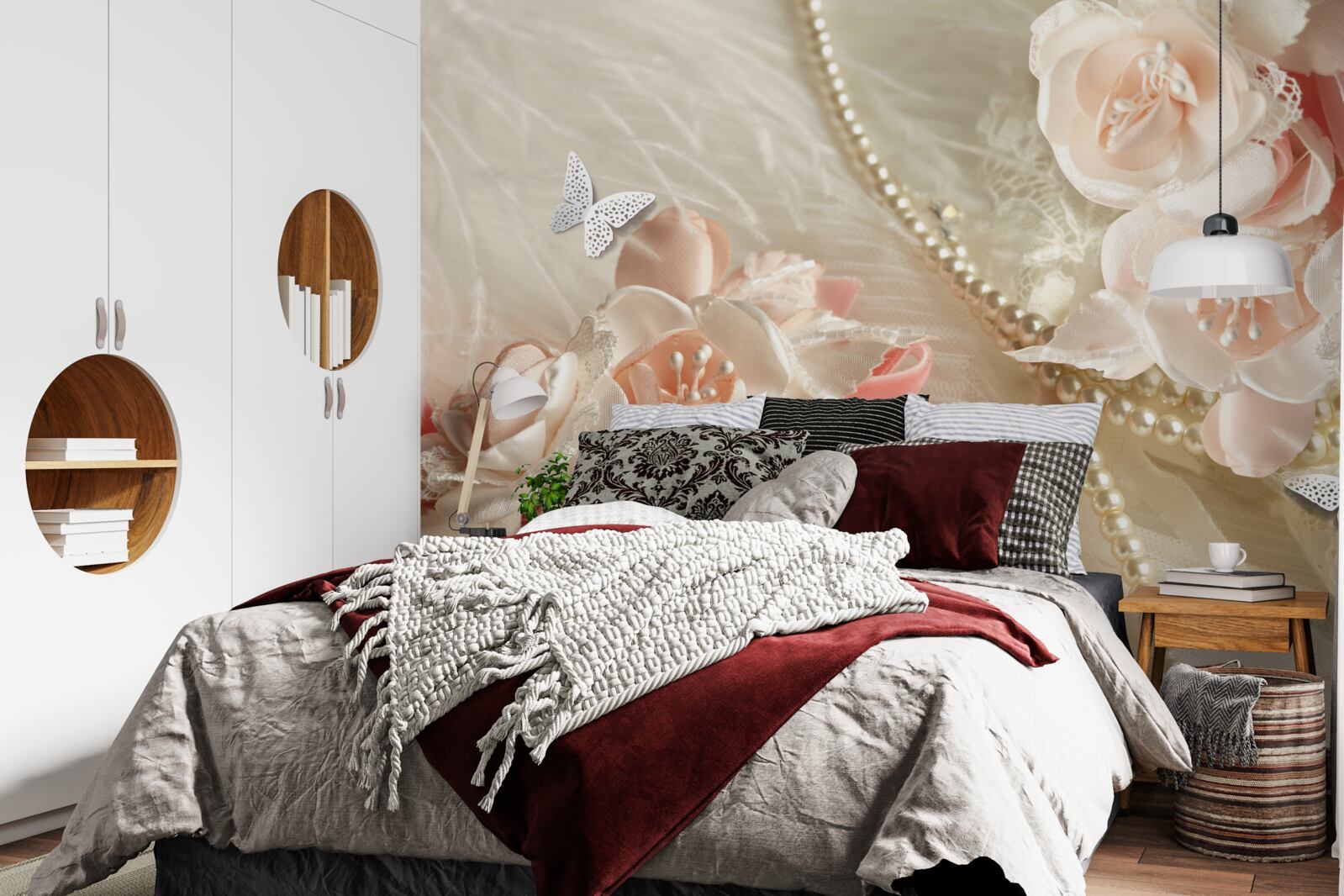 Fotobehang bruidsset