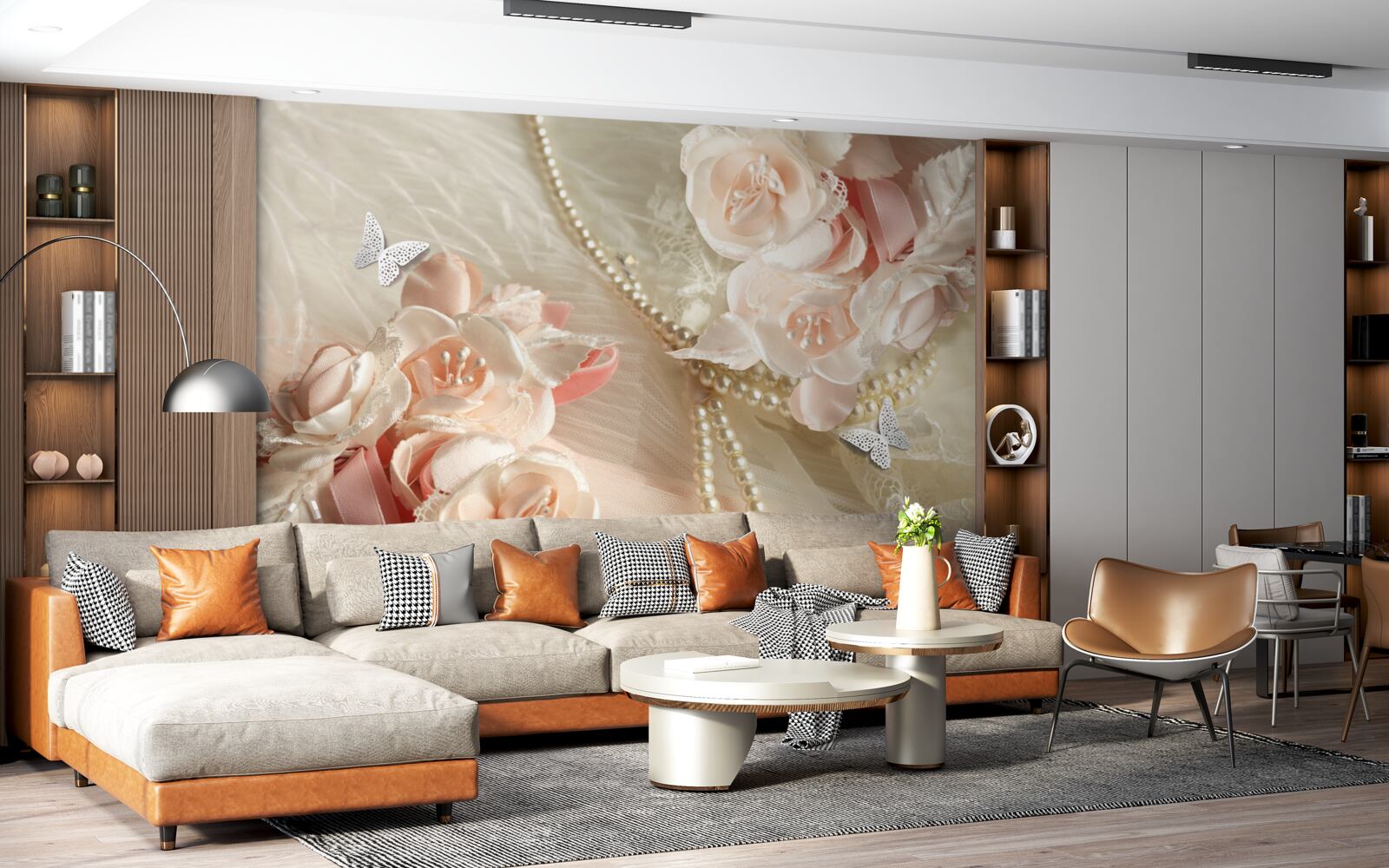 Fotobehang bruidsset