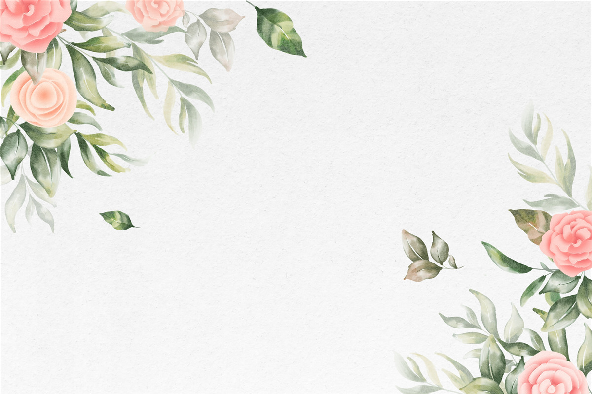 Fotobehang verfijnde bloemenachtergrond