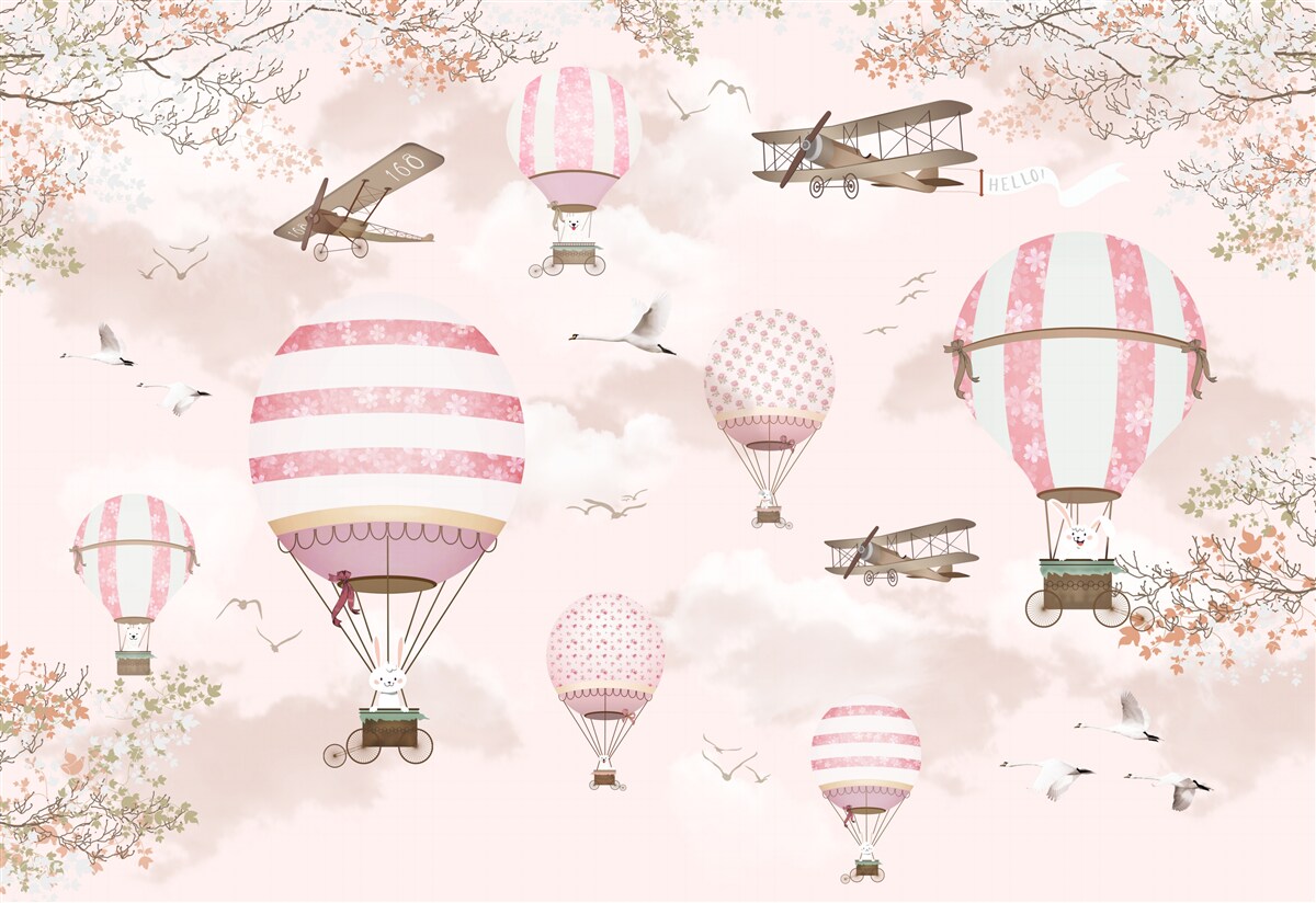 Fotobehang luchtvervoer