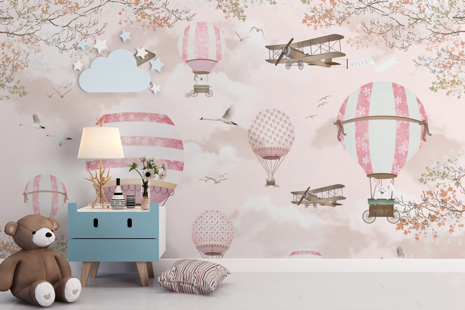 Fotobehang luchtvervoer