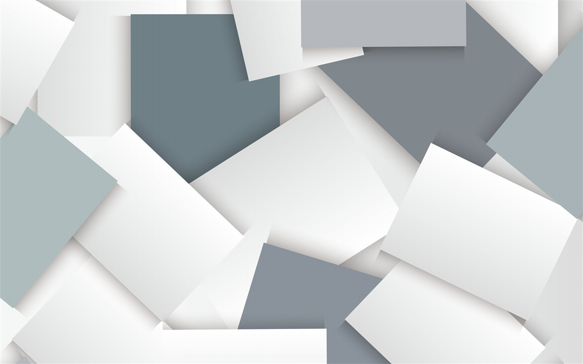 Fotobehang de vierkanten zijn wit en grijs