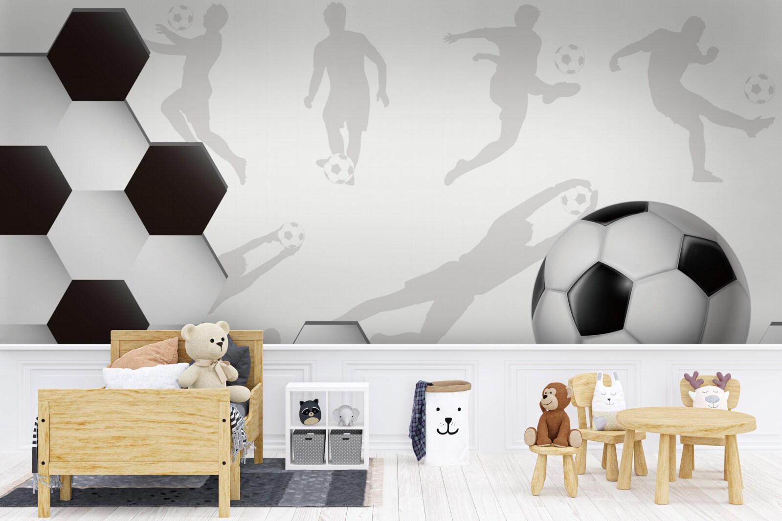 Fotobehang voetbal thema