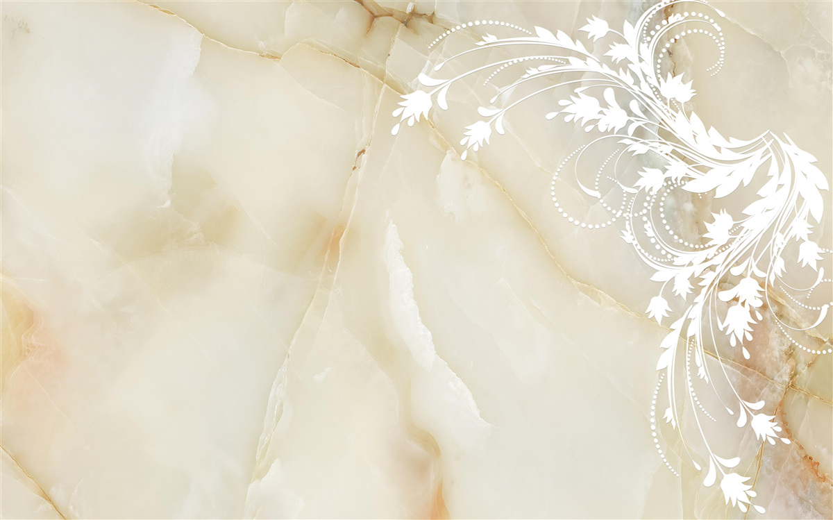 Fotobehang lichte achtergrond met crèmekleurige rozen