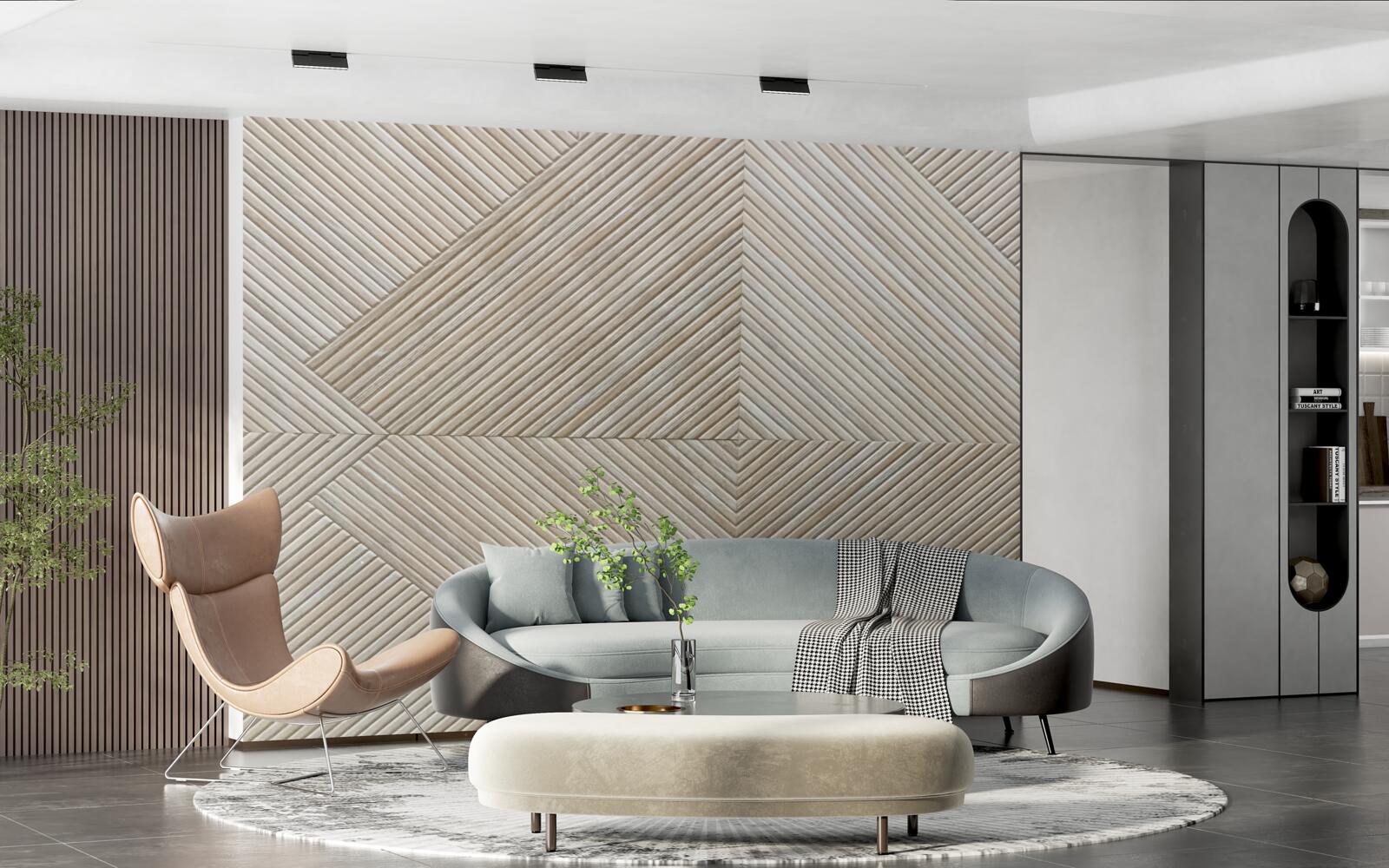 Fotobehang beige lambro