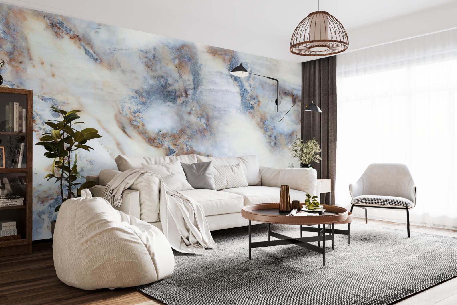 Fotobehang marmeren achtergrond