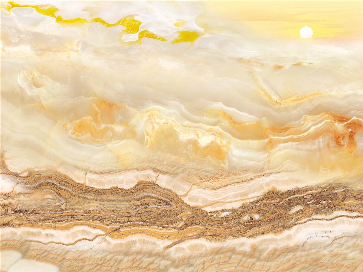 Fotobehang marmer uit de bergen