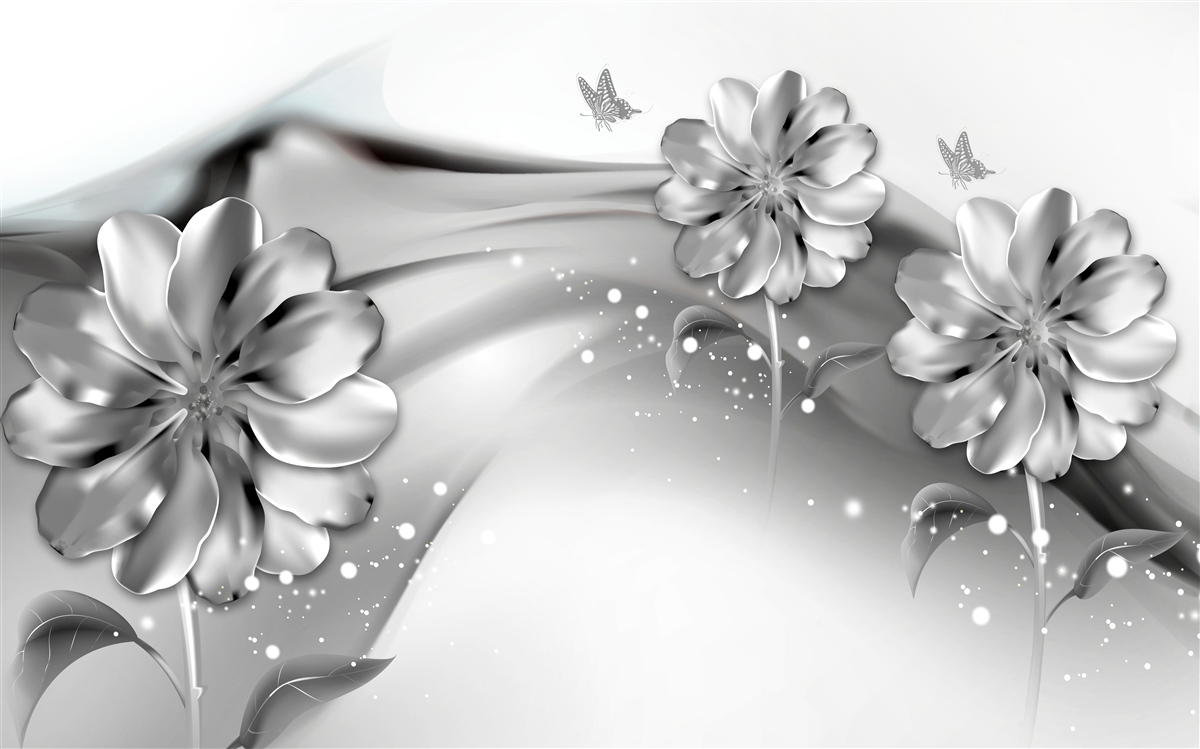 Fotobehang Aangepaste schaduwcontouren