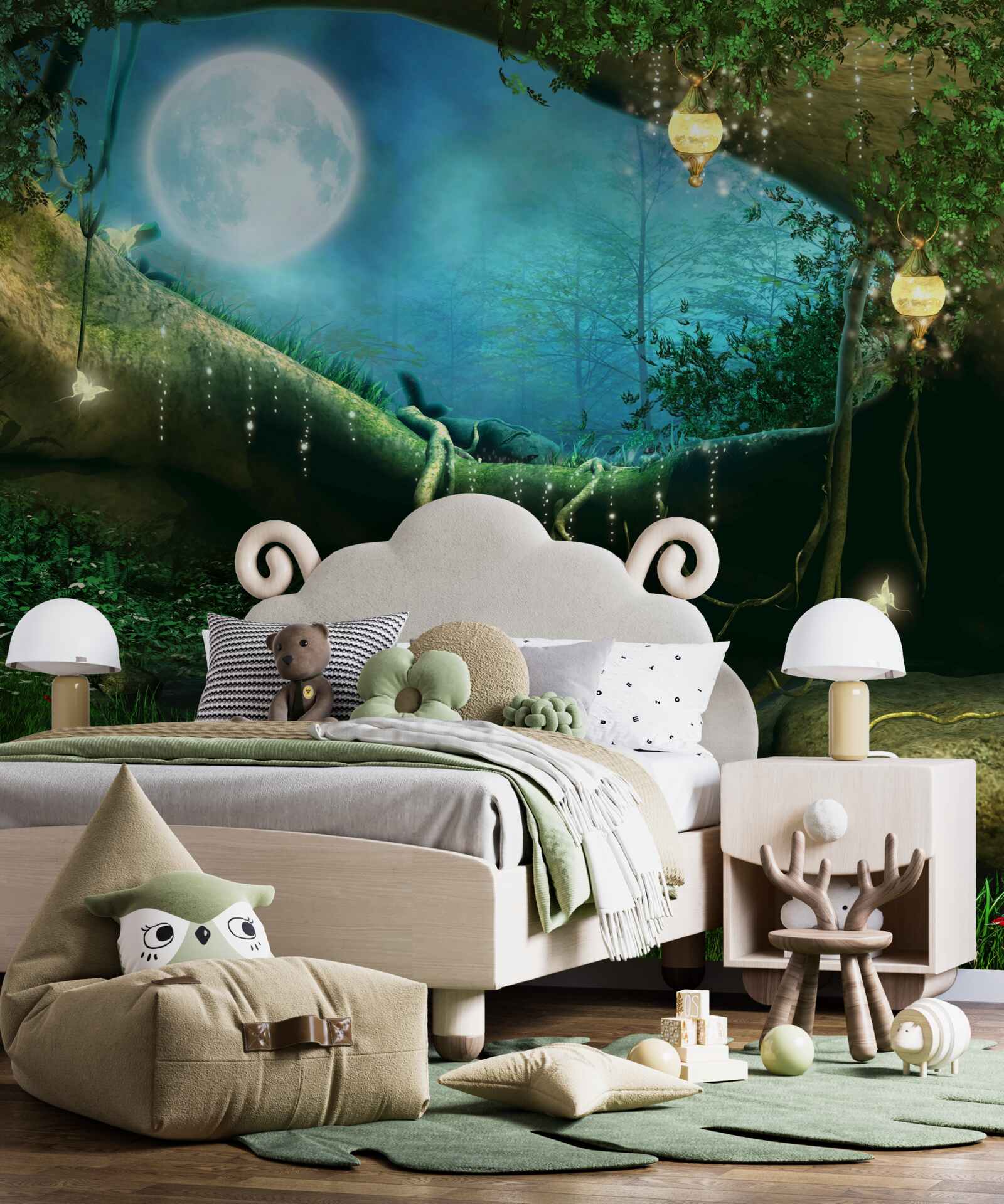 Fotobehang sprookjesbos