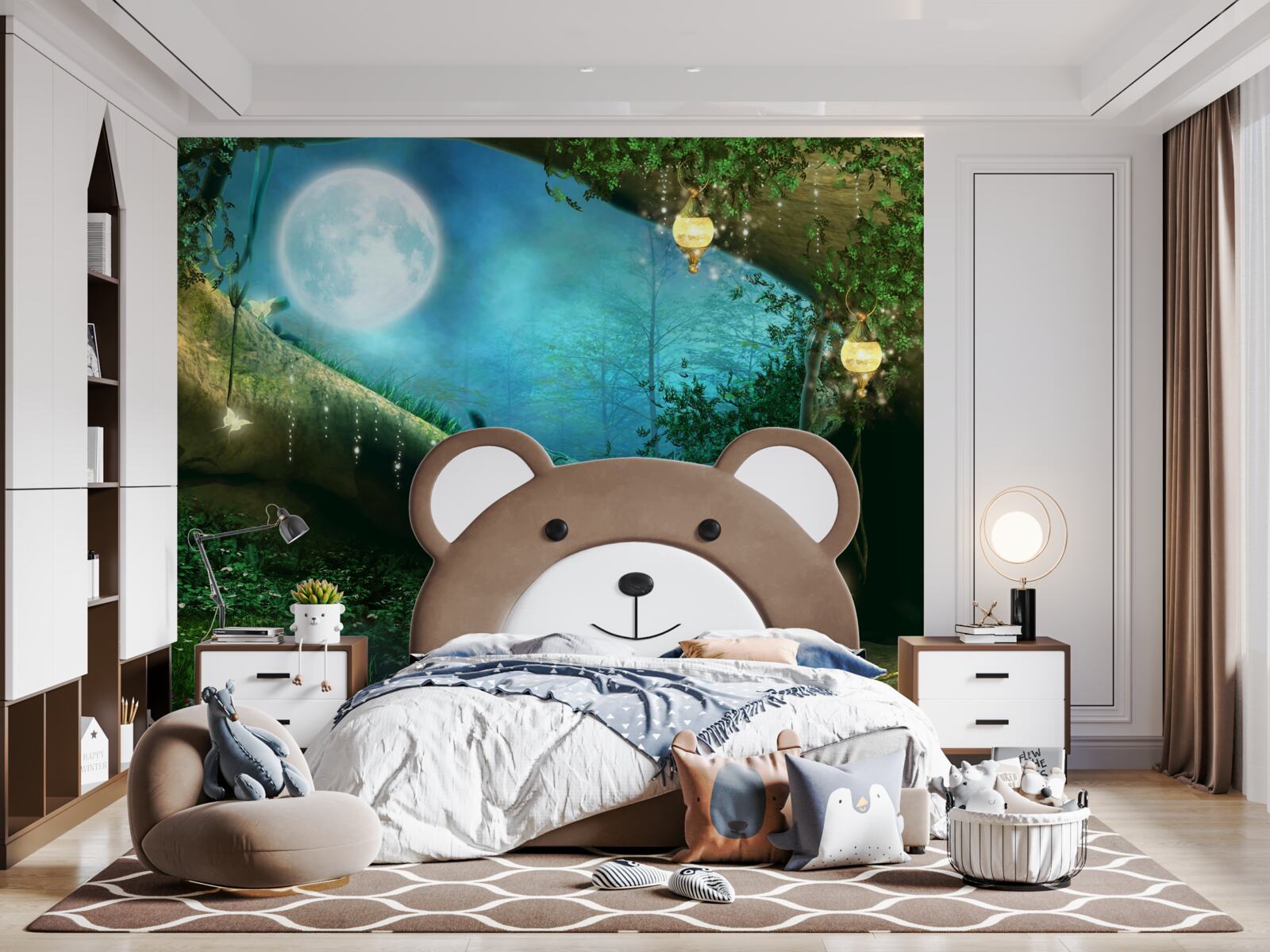 Fotobehang sprookjesbos