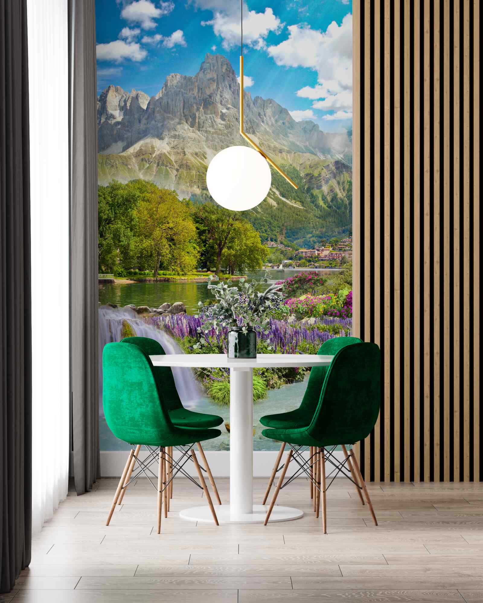 Fotobehang majestueuze en aantrekkelijke top