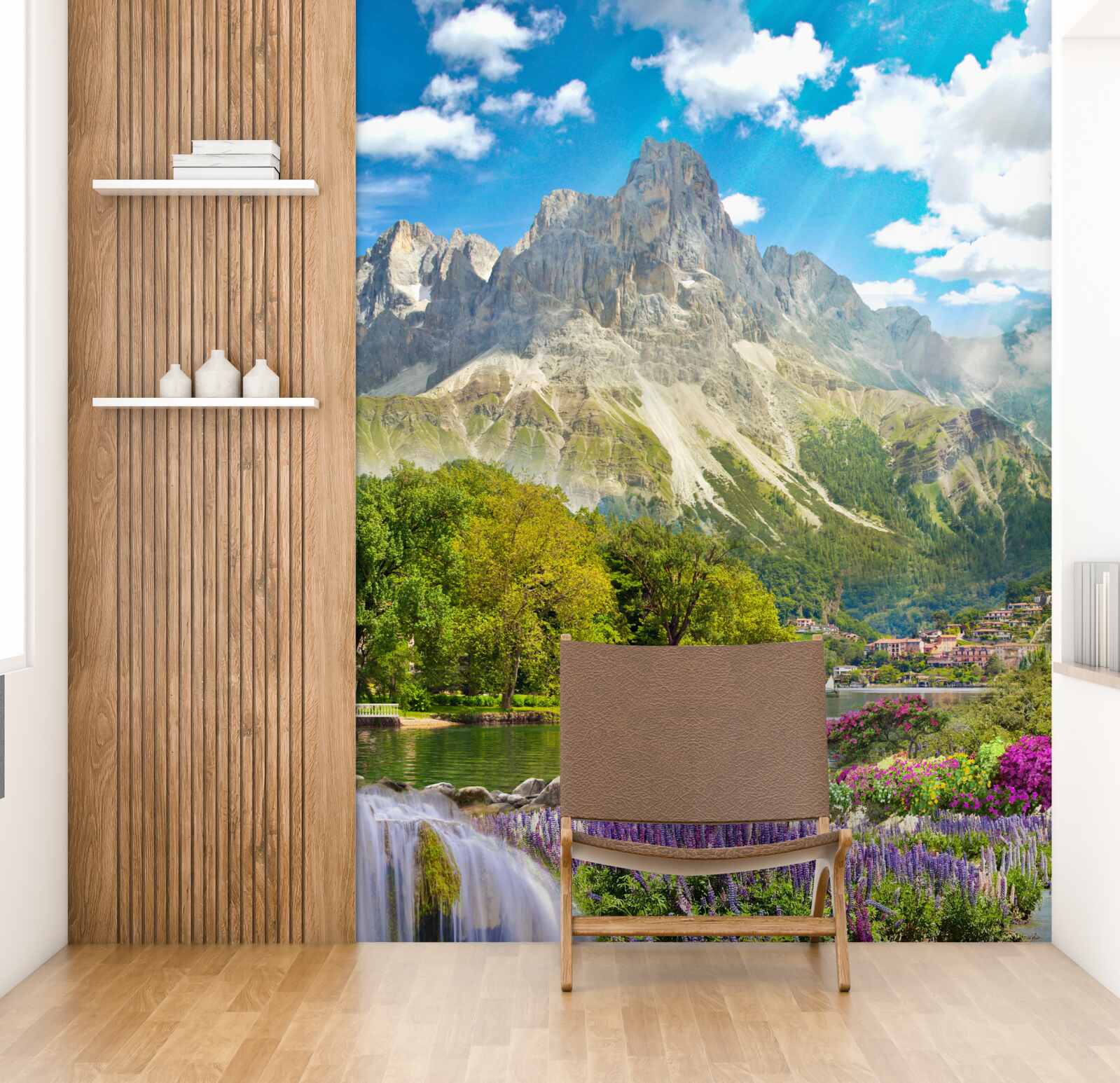 Fotobehang majestueuze en aantrekkelijke top