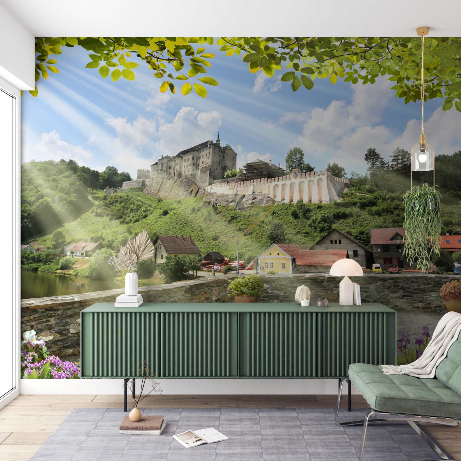 Fotobehang kasteel cesky sternberk