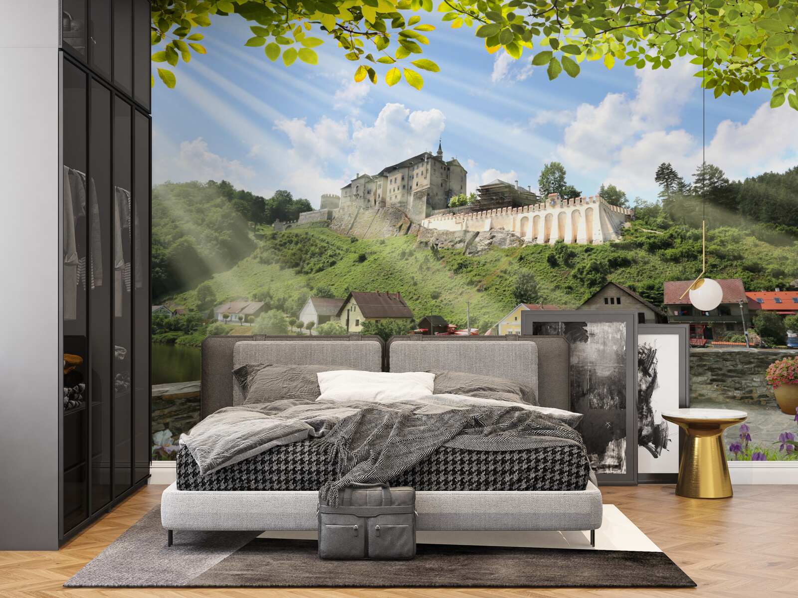 Fotobehang kasteel cesky sternberk