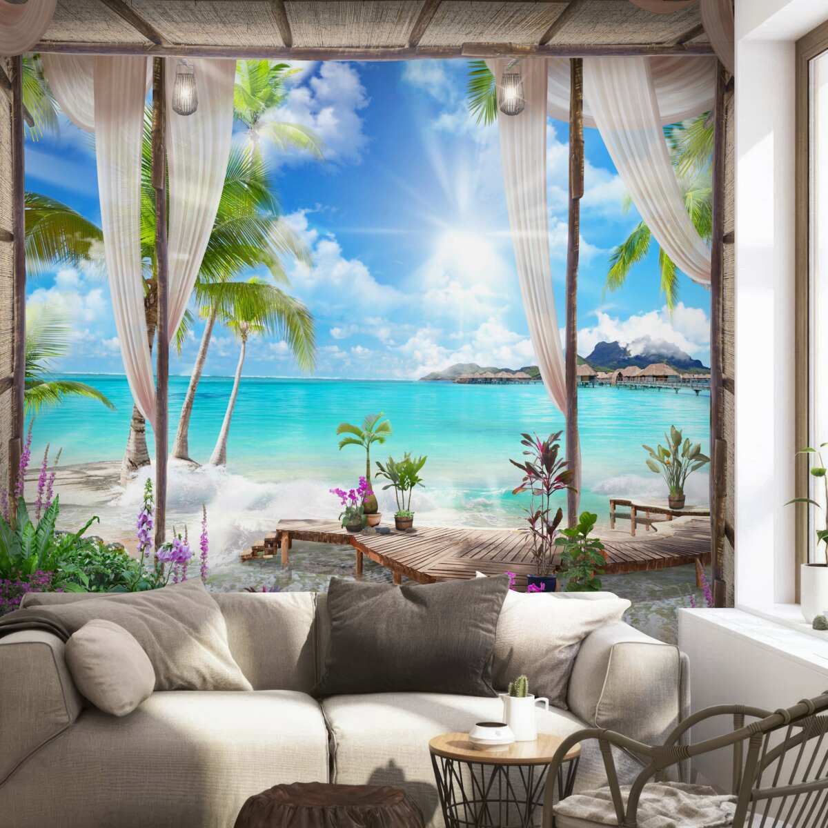 Fotobehang adembenemend uitzicht