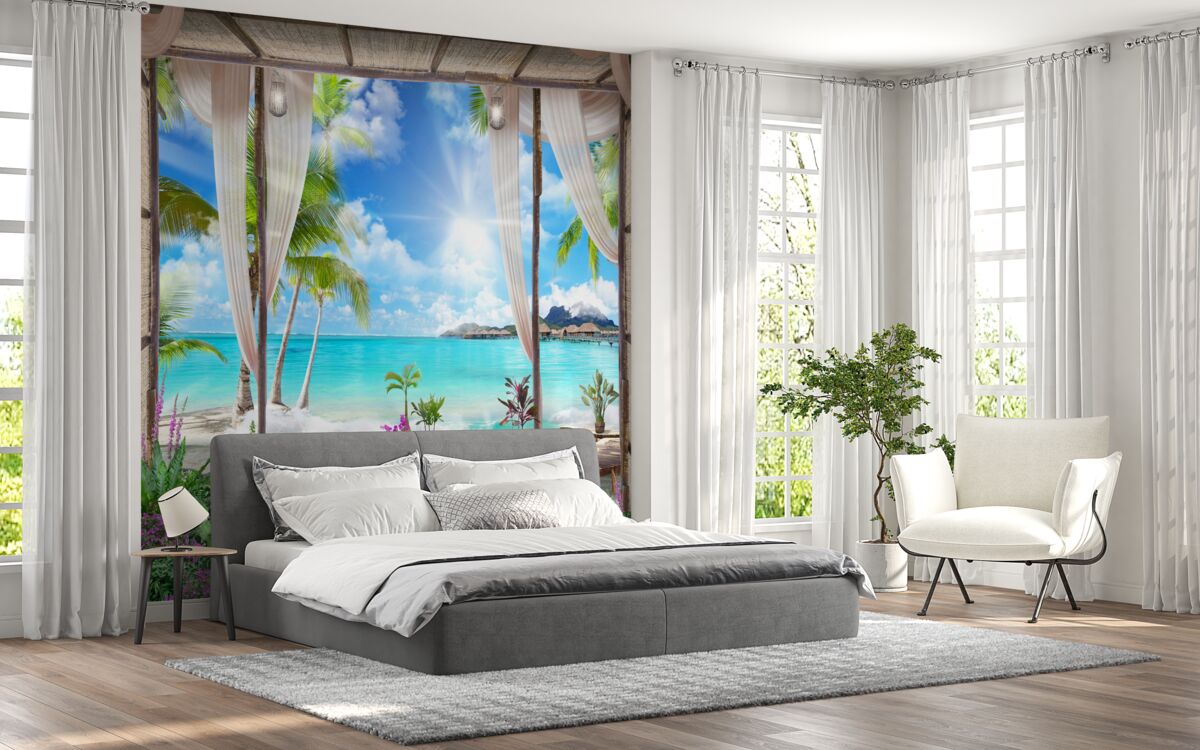 Fotobehang adembenemend uitzicht