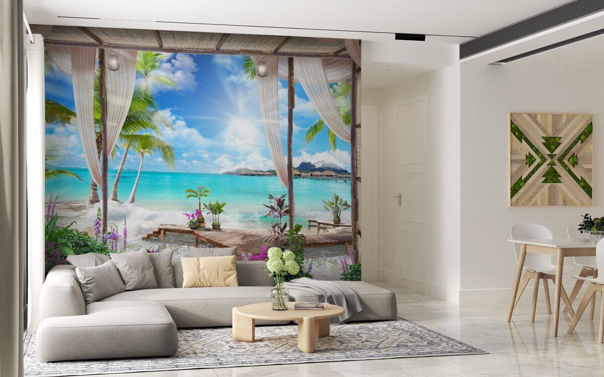 Fotobehang adembenemend uitzicht