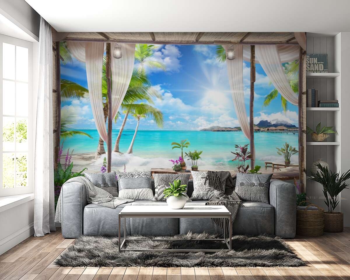 Fotobehang adembenemend uitzicht