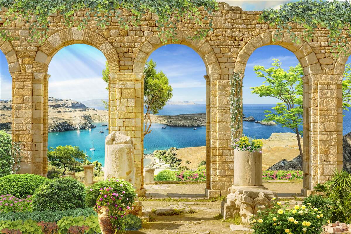 Fotobehang zuidelijke breedten landschap