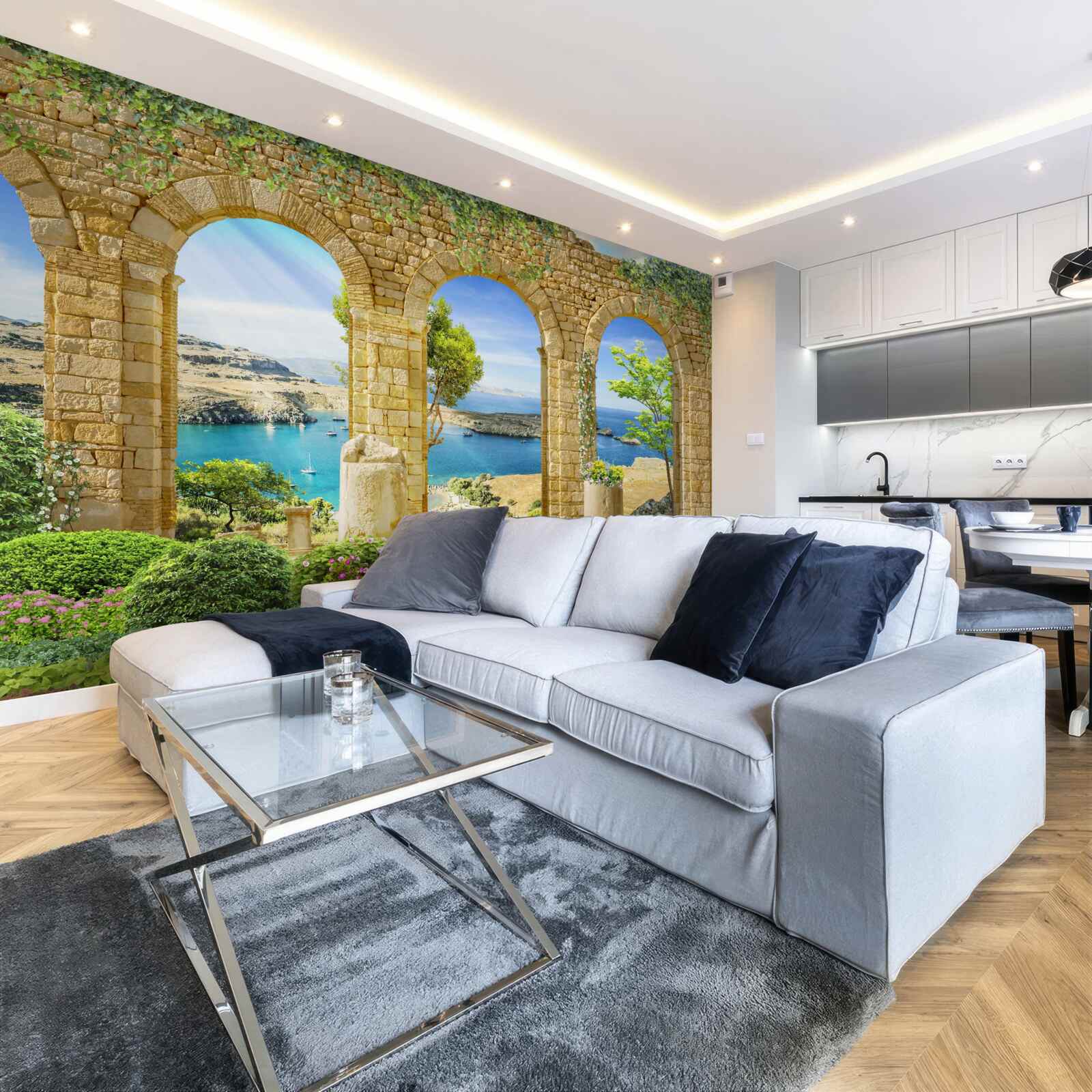 Fotobehang zuidelijke breedten landschap